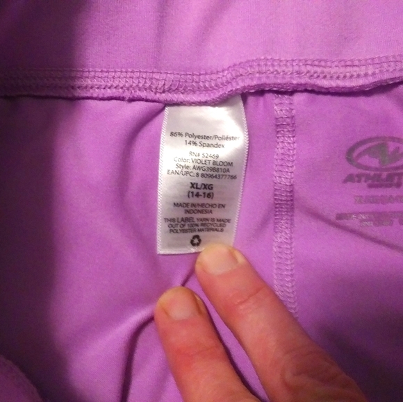 2 Pair of 14-16 girls Avia athletic leggings - Picture 4 of 8